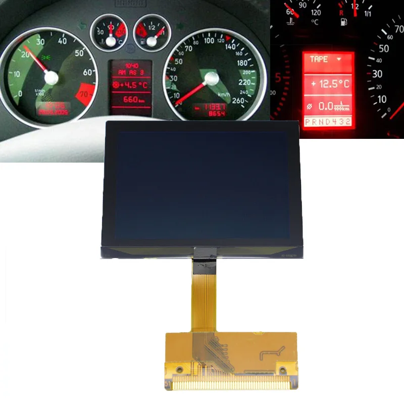 LCD Cluster Display Screen Dashboard Pixel Repair For Audi TT 8N Series S6 C5 4B Series 1999-2003 For Jaeger 1999-2005
LCD Cluster Display Screen Dashboard Pixel Repair For Audi TT 8N Series S6 C5 4B Series 1999-2003 For Jaeger 1999-2005
