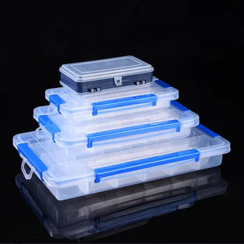Clear Plastic Parts Storage Box Multi Compartments Organizer Box with Adjustable Dividers Jewelries Small Accessories Container
Clear Plastic Parts Storage Box Multi Compartments Organizer Box with Adjustable Dividers Jewelries Small Accessories Container