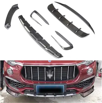 Carbon Fiber Front Lip Bumper&Side Splitters Wind knife Aprons&Wing Spoiler & Rear Diffuser Cover For Maserati Levante 2016-2021
Carbon Fiber Front Lip Bumper&Side Splitters Wind knife Aprons&Wing Spoiler & Rear Diffuser Cover For Maserati Levante 2016-2021