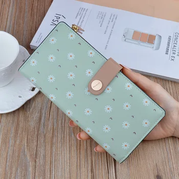 New Style Women'S Wallet Long Card Bit More Student Korean-Style Flower Zipper Hasp Soft Leather
New Style Women'S Wallet Long Card Bit More Student Korean-Style Flower Zipper Hasp Soft Leather