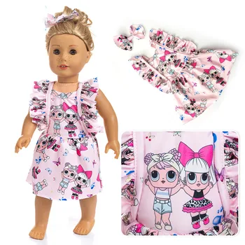 Fit 18 inch 43cm Doll Clothes Accessories Born New Baby Xiwa skirt suit Green Shoulder butterfly Suit For Baby Birthday Gift
Fit 18 inch 43cm Doll Clothes Accessories Born New Baby Xiwa skirt suit Green Shoulder butterfly Suit For Baby Birthday Gift