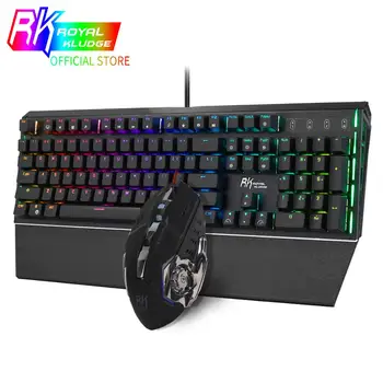 RK950 Tkl Gaming Keyboard and Mouse RGB Backlit 104 Keys Wired Mechanical Keyboard For Computer Game PC Laptop Brown Switch
RK950 Tkl Gaming Keyboard and Mouse RGB Backlit 104 Keys Wired Mechanical Keyboard For Computer Game PC Laptop Brown Switch