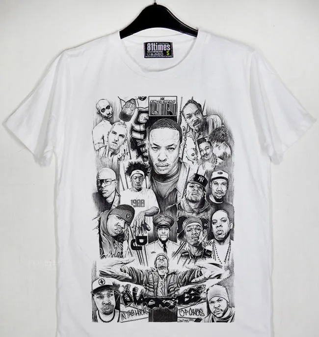 Mix Of Best Hip Hop Raper 2Pac The Notorious B I G Eazy E Unisex White T Shirt 100% Cotton Geek Family Top Tee
Mix Of Best Hip Hop Raper 2Pac The Notorious B I G Eazy E Unisex White T Shirt 100% Cotton Geek Family Top Tee
