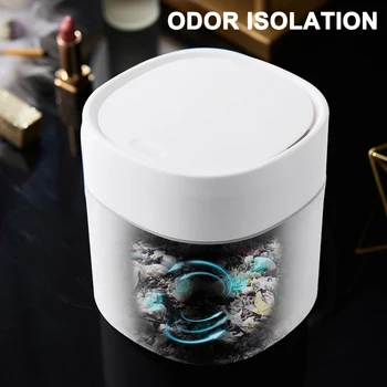 Mini Trash Can Desktop Trash Bin with Lid Small Tiny Countertop Garbage Bin for Office Home PAK55
Mini Trash Can Desktop Trash Bin with Lid Small Tiny Countertop Garbage Bin for Office Home PAK55