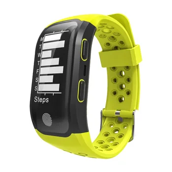 0.96 OLED Smartwatch S908 Bracelet GPS Fitness Tracker Sport Smart Band IP68 For IOS Android phone