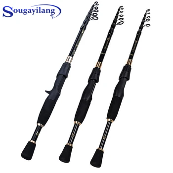 Sougayilang Telescopic Fishing Rod Ultralight Weight Spinning/Casting Fishing Rod Carbon Fiber 1.8-2.4m Fishing Rod Tackle Pesca
Sougayilang Telescopic Fishing Rod Ultralight Weight Spinning/Casting Fishing Rod Carbon Fiber 1.8-2.4m Fishing Rod Tackle Pesca