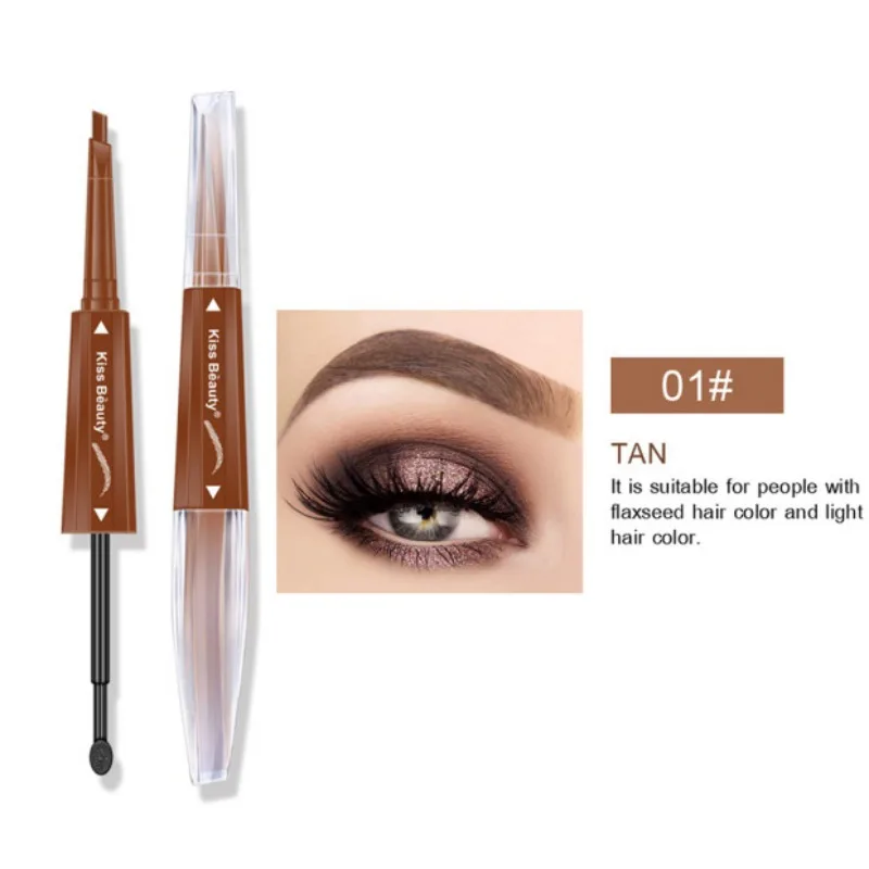 Natural 2 In 1 Eyebrow Pencil Makeup Waterproof Long-lasting Smudge-proof Eyebrow Pen Eyebrow Mascara NEW
Natural 2 In 1 Eyebrow Pencil Makeup Waterproof Long-lasting Smudge-proof Eyebrow Pen Eyebrow Mascara NEW