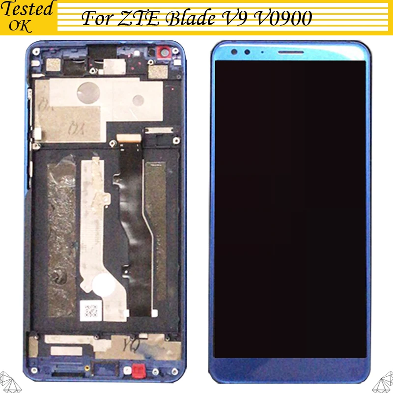Tested Well For ZTE Blade V9 V0900 LCD DIsplay+Touch Screen Digitizer Assembly Replacement 5.7 Inch For ZTE V9 V0900 With Frame
Tested Well For ZTE Blade V9 V0900 LCD DIsplay+Touch Screen Digitizer Assembly Replacement 5.7 Inch For ZTE V9 V0900 With Frame
