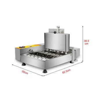 2800W/1970W Doughnut Makers, Commercial Automatic 11L Stainless Steel Donut Maker,Electric Frying Mini Donut Making Machine
2800W/1970W Doughnut Makers, Commercial Automatic 11L Stainless Steel Donut Maker,Electric Frying Mini Donut Making Machine