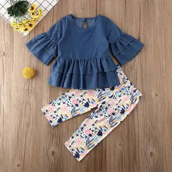 US Toddler Kid Baby Girl Denim Outfits Clothes Dress Tops Floral Leggings Pants 
US Toddler Kid Baby Girl Denim Outfits Clothes Dress Tops Floral Leggings Pants