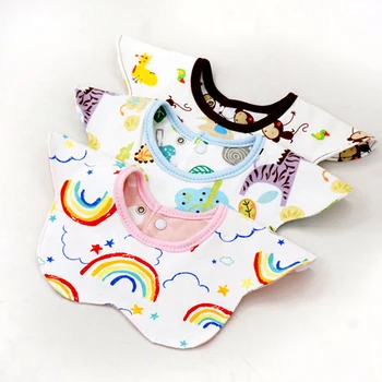 Baby 360 degrees bibs saliva towel cotton gauze newborn new round two sides with rotating bibs summer multicolor 
Baby 360 degrees bibs saliva towel cotton gauze newborn new round two sides with rotating bibs summer multicolor