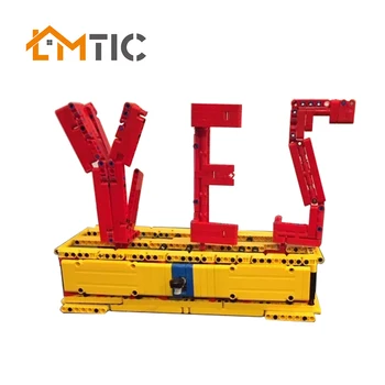 Slide Blocks Compatible Technic 2805 Yes/No Sculpture City Roof Particle Building Blocks Castle Brick Toys For Child
Slide Blocks Compatible Technic 2805 Yes/No Sculpture City Roof Particle Building Blocks Castle Brick Toys For Child