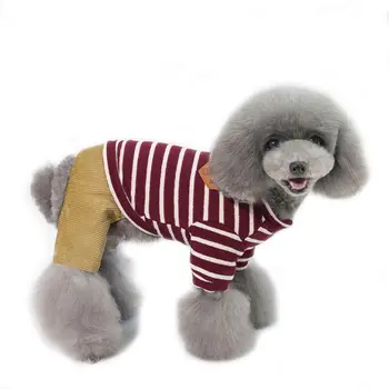 Striped Pattern Dog Clothes Hot Pet Coat Four Dog Jacket Vest Retro Warm PuppyOutfit Clothes Winter Supplies 2020
Striped Pattern Dog Clothes Hot Pet Coat Four Dog Jacket Vest Retro Warm PuppyOutfit Clothes Winter Supplies 2020