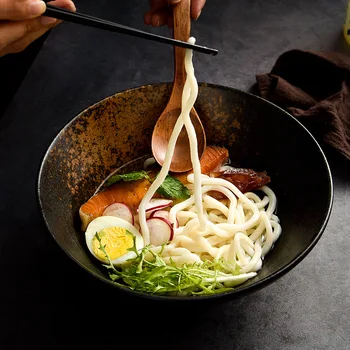 Japanese tableware 7 inch bowl ramen bowl retro ceramic rice bowl household small soup bowl noodle bowl restaurant tableware
Japanese tableware 7 inch bowl ramen bowl retro ceramic rice bowl household small soup bowl noodle bowl restaurant tableware