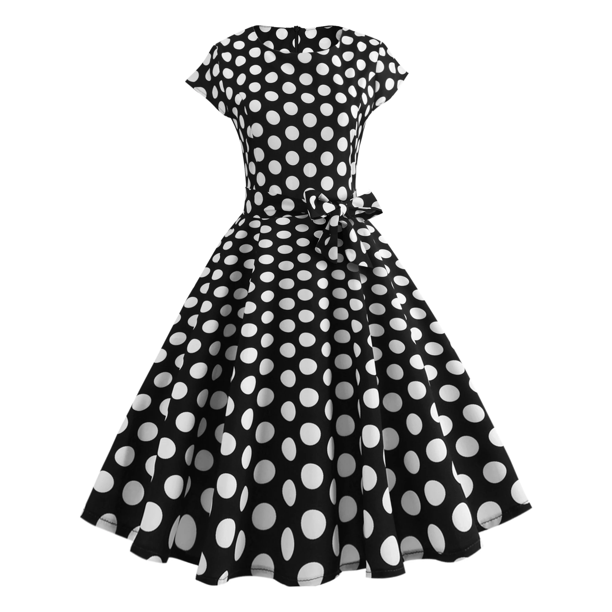 2019 New Arrival Shudaji Vintage A-line Dot Short Bow Mid-calf Regular Empire O-neck Summer Dresses
2019 New Arrival Shudaji Vintage A-line Dot Short Bow Mid-calf Regular Empire O-neck Summer Dresses