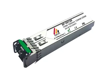 Hot Selling 155M SFP 1310NM 120KM Fiber Optical Transceive
Hot Selling 155M SFP 1310NM 120KM Fiber Optical Transceive