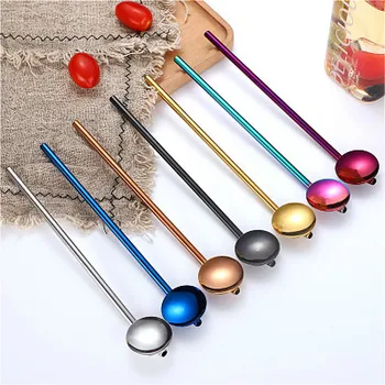 Eco-Friendly Stainless Steel Circular Shape Stainless Steel Metal Drinking Straw Spoon Reusable Straws Cocktail Spoons Set
Eco-Friendly Stainless Steel Circular Shape Stainless Steel Metal Drinking Straw Spoon Reusable Straws Cocktail Spoons Set