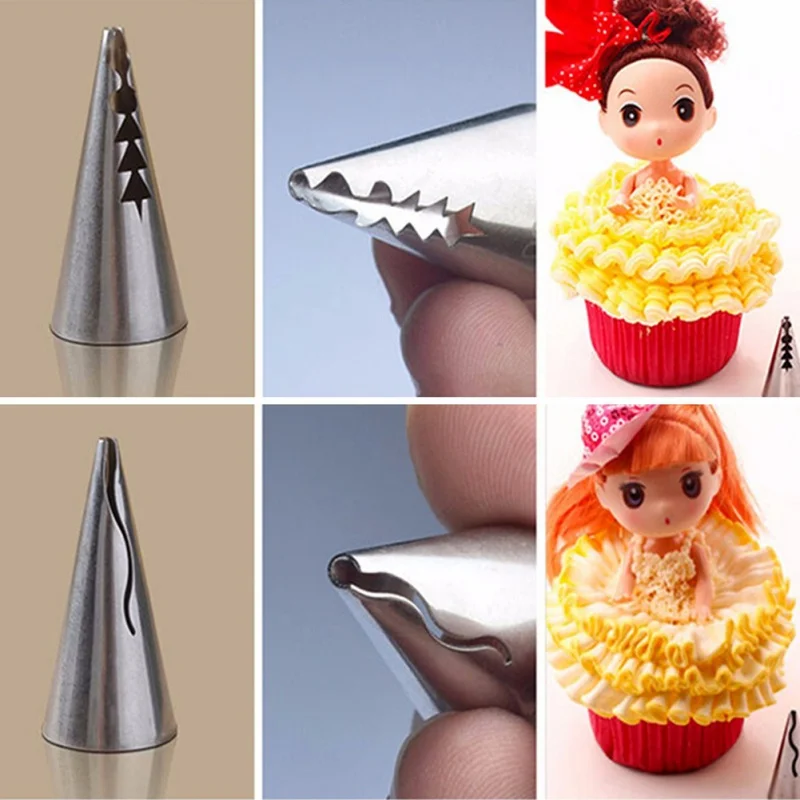7pcs/set Big Size Cream Cake Icing Piping Russian Nozzles Pastry Tips Stainless Steel Fondant Cake Decorating Tools
7pcs/set Big Size Cream Cake Icing Piping Russian Nozzles Pastry Tips Stainless Steel Fondant Cake Decorating Tools