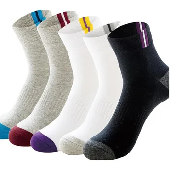 Autumn Winter Cotton Breathable Sports Casual Men Crew Socks High Quality Tube Socks Brand Black Socks For Male 
Autumn Winter Cotton Breathable Sports Casual Men Crew Socks High Quality Tube Socks Brand Black Socks For Male