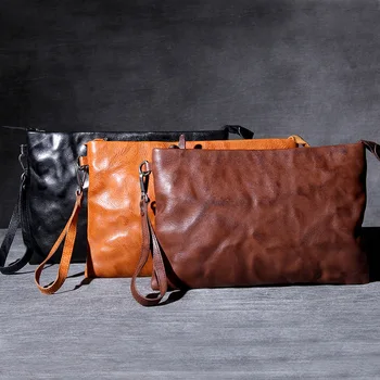 Genuine Leather Men Bag Casual Business Man Shoulder Crossbody Bags Cowhide Large Capacity Top Layer Leather Briefcase Bag
Genuine Leather Men Bag Casual Business Man Shoulder Crossbody Bags Cowhide Large Capacity Top Layer Leather Briefcase Bag