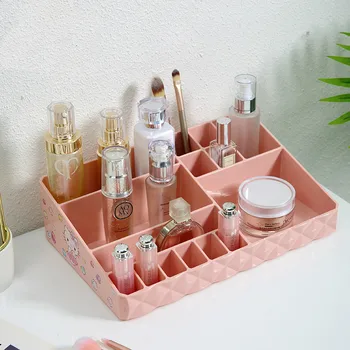 Hello Kitty cosmetics storage box drawer Desktop lipstick skincare dormitory artifact cosmetic makeup organizer plastic box
Hello Kitty cosmetics storage box drawer Desktop lipstick skincare dormitory artifact cosmetic makeup organizer plastic box