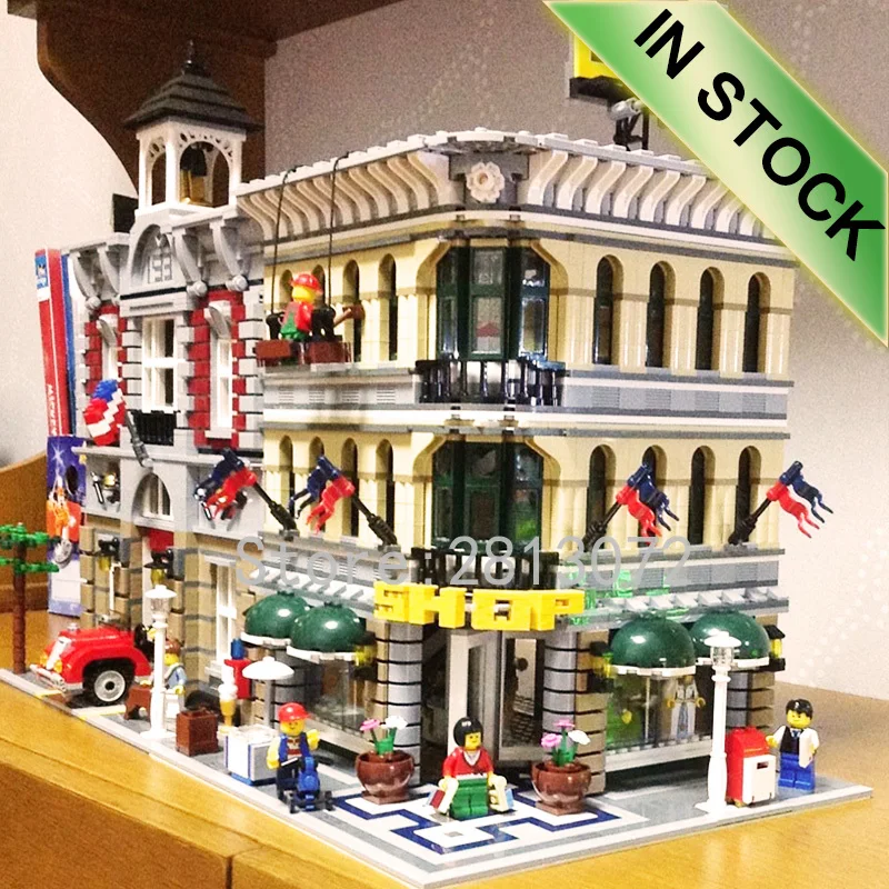 In Stock 10211 Creator Grand Emporium 15005 2232Pcs Street View Model Building Kits Blocks Bricks Education Toys
In Stock 10211 Creator Grand Emporium 15005 2232Pcs Street View Model Building Kits Blocks Bricks Education Toys