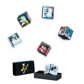 Black Pops Up Explosion Box DIY Gift Box Photo Album Scrapbook Jump Book Birthday Wedding Surprise Present Creative Box 
Black Pops Up Explosion Box DIY Gift Box Photo Album Scrapbook Jump Book Birthday Wedding Surprise Present Creative Box