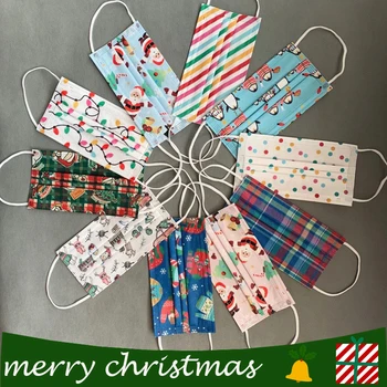 Kids Adults Multi Colored Disposable Face Masks for Christmas Party 3 Ply with Melt Blown Non-woven Mouth Cover Face Mask 50 Pcs
Kids Adults Multi Colored Disposable Face Masks for Christmas Party 3 Ply with Melt Blown Non-woven Mouth Cover Face Mask 50 Pcs