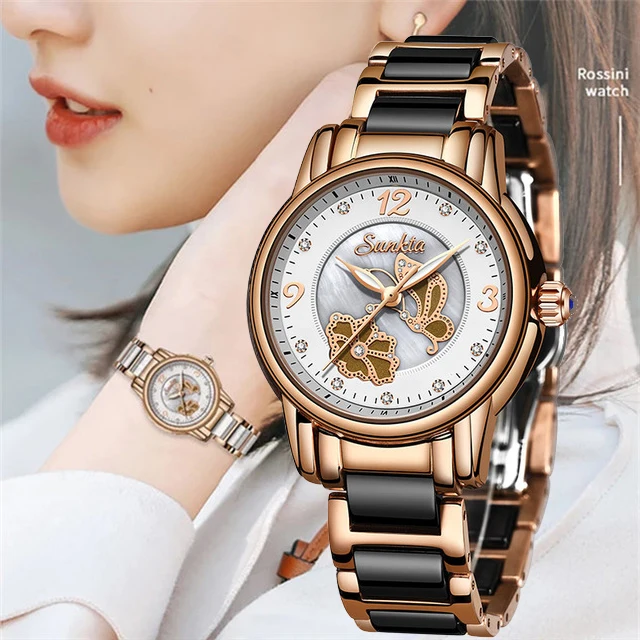 SUNKTA Top Brand Luxury Gold Women Watch Caramic Ladies Strystal Watches Quartz Watch Water Relogio Masculino Montre Femme+Box
SUNKTA Top Brand Luxury Gold Women Watch Caramic Ladies Strystal Watches Quartz Watch Water Relogio Masculino Montre Femme+Box