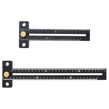 Woodworking Scriber with Sufficient Durability and Ruggedness Mark Line Wood Gauge T-type Ruler Carpenter Draw Line Tool
Woodworking Scriber with Sufficient Durability and Ruggedness Mark Line Wood Gauge T-type Ruler Carpenter Draw Line Tool
