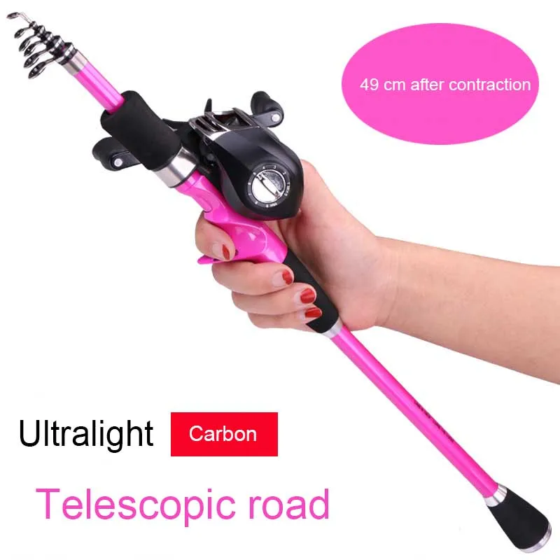 Carbon telescopic gun handle Lua mini ultra short 1.8 m 2.1 m 2.4 m fishing rod throwing
Carbon telescopic gun handle Lua mini ultra short 1.8 m 2.1 m 2.4 m fishing rod throwing