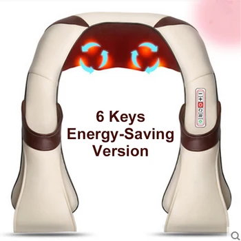 Multifunctional New 6-Key Kneading Massage Shawl Electric Car Home Energy Saving Neck Shoulder Waist Beat Massage Instrument
Multifunctional New 6-Key Kneading Massage Shawl Electric Car Home Energy Saving Neck Shoulder Waist Beat Massage Instrument