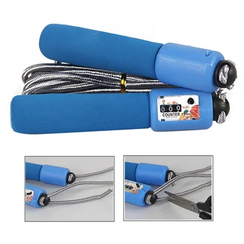 Foam Handle With Counter Jump Rope For Kids Adults Outdoor Indoor Home Gym Skipping Wire Physical Exercise Adjustable Length
Foam Handle With Counter Jump Rope For Kids Adults Outdoor Indoor Home Gym Skipping Wire Physical Exercise Adjustable Length