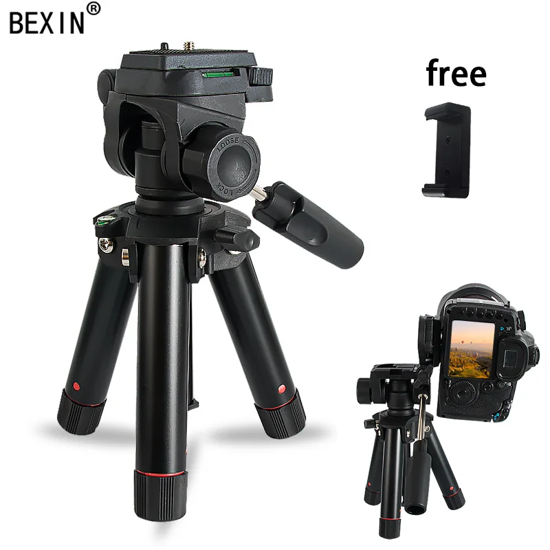 Desktop Mini Tripod Flexible Portable Aluminum Alloy Camera Tripod With Pan Head For Dslr Digita Camera Smart Phone
Desktop Mini Tripod Flexible Portable Aluminum Alloy Camera Tripod With Pan Head For Dslr Digita Camera Smart Phone