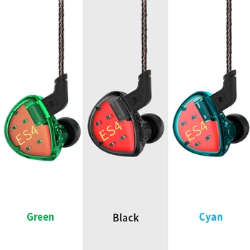 KZ ES4 Earphones Hybrid technology Units 1DD 1BA Headset In Ear Monitors Earbuds HiFi Bass Noise Cancelling Headphones
KZ ES4 Earphones Hybrid technology Units 1DD 1BA Headset In Ear Monitors Earbuds HiFi Bass Noise Cancelling Headphones