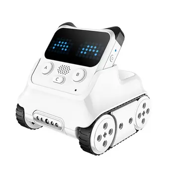 Intelligent Educational Programming Robot Voice Recognition Learning Robot LED Dot Matrix Screen Programming Robot
Intelligent Educational Programming Robot Voice Recognition Learning Robot LED Dot Matrix Screen Programming Robot