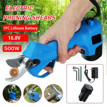 16.8V Electric Garden Pruner Cordless Electric Rechargeable Lithium Pruning Shears Branch Cutter Fruit Pruning Tool
16.8V Electric Garden Pruner Cordless Electric Rechargeable Lithium Pruning Shears Branch Cutter Fruit Pruning Tool