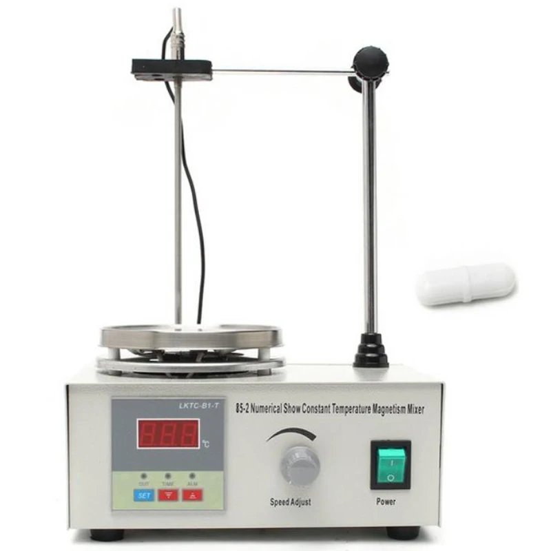 Lab Magnetic Stirrer Heating Plate 220V Digital Display 2200Rpm Adjustable Churn Stir Machine Blender Laboratory Stirrer EU Plug
Lab Magnetic Stirrer Heating Plate 220V Digital Display 2200Rpm Adjustable Churn Stir Machine Blender Laboratory Stirrer EU Plug