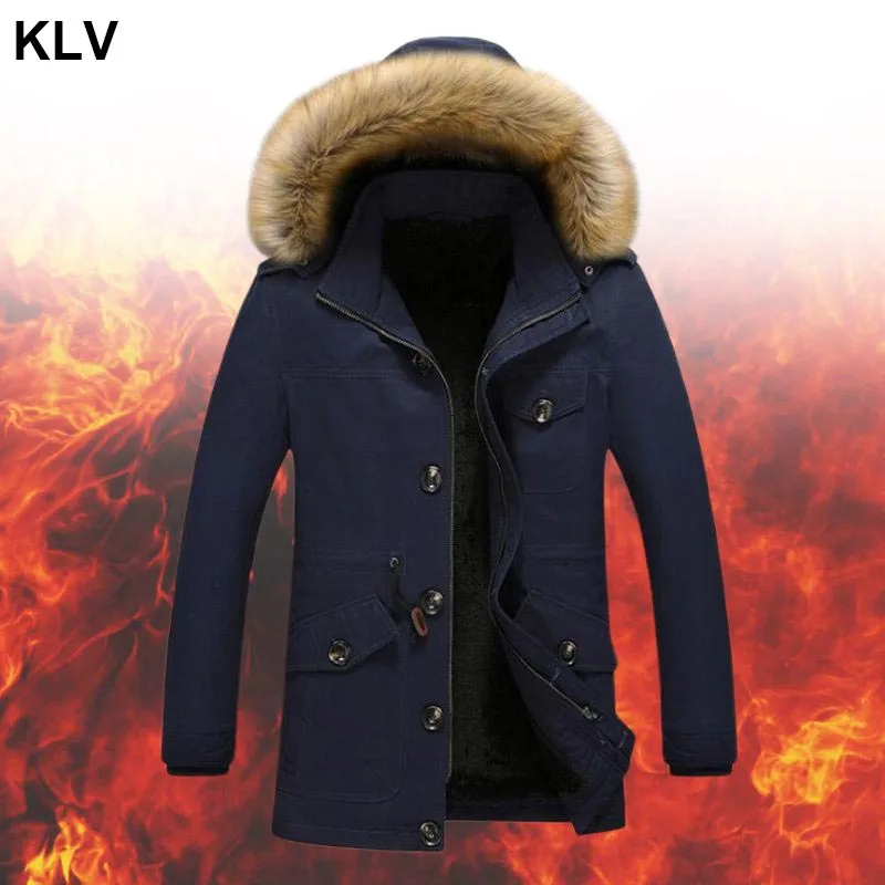 Mens Winter Removable Plush Hooded Jacket Faux Fleece Lined Solid Color Thicken Warm Parka Coat Outwear with Pockets
Mens Winter Removable Plush Hooded Jacket Faux Fleece Lined Solid Color Thicken Warm Parka Coat Outwear with Pockets