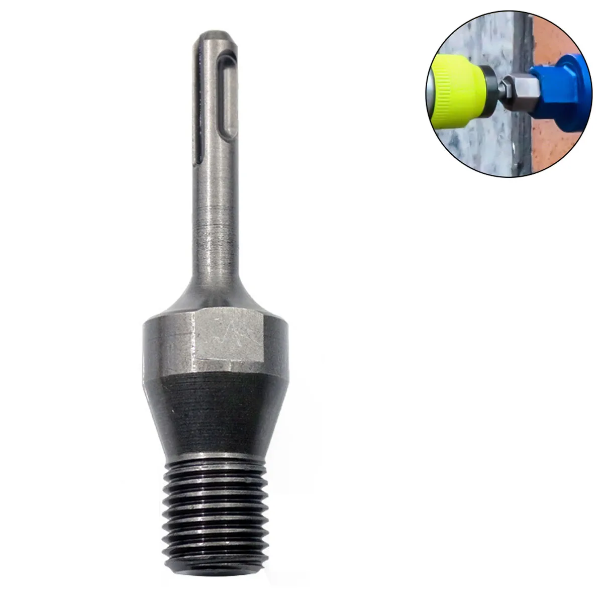13mm Core Bit M22 Drill Adapter Round Handle Connecting Rod for Electric Drill Converter Drill Bit Adapter
13mm Core Bit M22 Drill Adapter Round Handle Connecting Rod for Electric Drill Converter Drill Bit Adapter