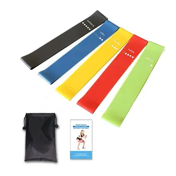 Exercise Resistance Loop Bands Set of 5 Workout Bands Fitness Equipment with Carry Bag for Legs Butt Arms Yoga Pilates
Exercise Resistance Loop Bands Set of 5 Workout Bands Fitness Equipment with Carry Bag for Legs Butt Arms Yoga Pilates