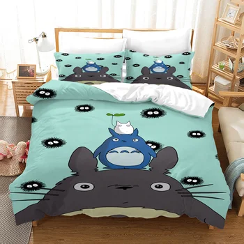 NEW Cartoon Totoro 3D Print Bedding Set Duvet Covers Pillowcases Anime Comforter Bedclothes Cartoon Bed Linen 01
NEW Cartoon Totoro 3D Print Bedding Set Duvet Covers Pillowcases Anime Comforter Bedclothes Cartoon Bed Linen 01