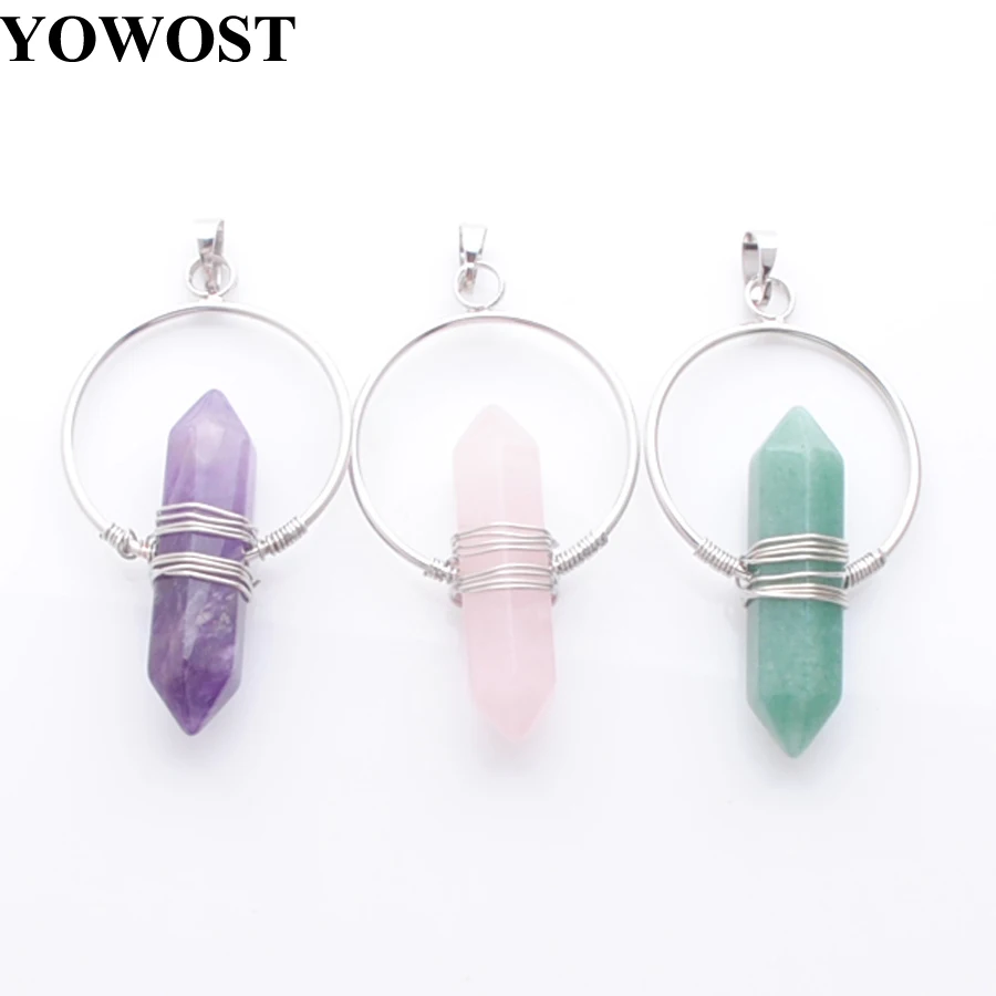 Multiple Natural Stone Pendants Chakra Reiki Healing Dangle Aventurine Rose Quartzs Tiger Eye Aventurine Bullet Hexagonal IBN395
Multiple Natural Stone Pendants Chakra Reiki Healing Dangle Aventurine Rose Quartzs Tiger Eye Aventurine Bullet Hexagonal IBN395