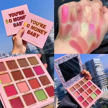 Fashion Eyeshadow Pallete Makeup Eye shadow Matte Pearlescent Pigment Make Up Palette Glitter Eyeshadow Cosmetic Maquiagem TSLM1
Fashion Eyeshadow Pallete Makeup Eye shadow Matte Pearlescent Pigment Make Up Palette Glitter Eyeshadow Cosmetic Maquiagem TSLM1