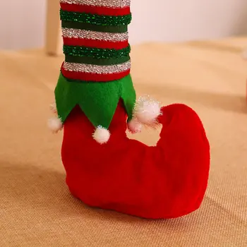 Christmas Chair Decoration Fabric Stripe Elf Table Leg Set Scene Layout Props Red Bottom 4PCS Exquisite Christmas Gifts
Christmas Chair Decoration Fabric Stripe Elf Table Leg Set Scene Layout Props Red Bottom 4PCS Exquisite Christmas Gifts