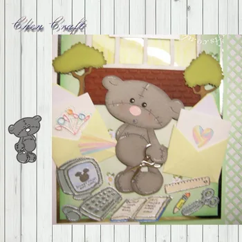 Cute bear Metal Cutting Dies Frame for DIY Scrapbooking Card Album Embossing Crafts Die Cut New
Cute bear Metal Cutting Dies Frame for DIY Scrapbooking Card Album Embossing Crafts Die Cut New