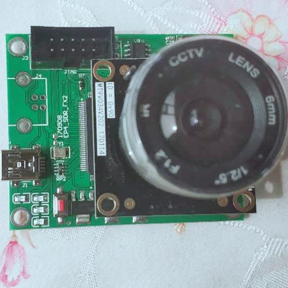 FPGA Development Board USB Video Image Processing MT9V034 Camera USB Image Acquisition Card High Speed Camera
FPGA Development Board USB Video Image Processing MT9V034 Camera USB Image Acquisition Card High Speed Camera