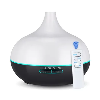 Remote control 550ml USB Aroma Diffuser Air Humidifier with 7 Color Changing LED Lights USB cool mist Air Purifier for Office 
Remote control 550ml USB Aroma Diffuser Air Humidifier with 7 Color Changing LED Lights USB cool mist Air Purifier for Office