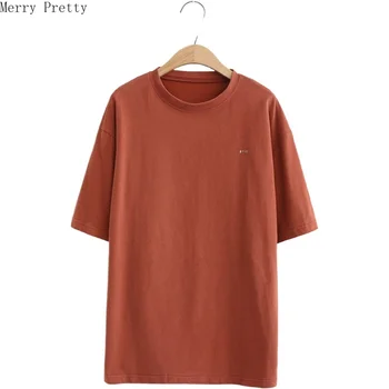 Women Solid Basic T Shirts Round Neck Cotton Tee Shirts Casual 2020 Summer New Short Sleeve Cosy T-Shirt For Women Top Tees 
Women Solid Basic T Shirts Round Neck Cotton Tee Shirts Casual 2020 Summer New Short Sleeve Cosy T-Shirt For Women Top Tees