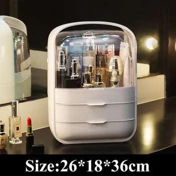 Makeup Organizer New Multifunctional Square Desktop Portable ABS Plastic Cover Drawer Dustproof Waterproof Cosmetic Storage Box
Makeup Organizer New Multifunctional Square Desktop Portable ABS Plastic Cover Drawer Dustproof Waterproof Cosmetic Storage Box